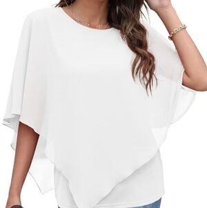 Chic Ivory Blouse